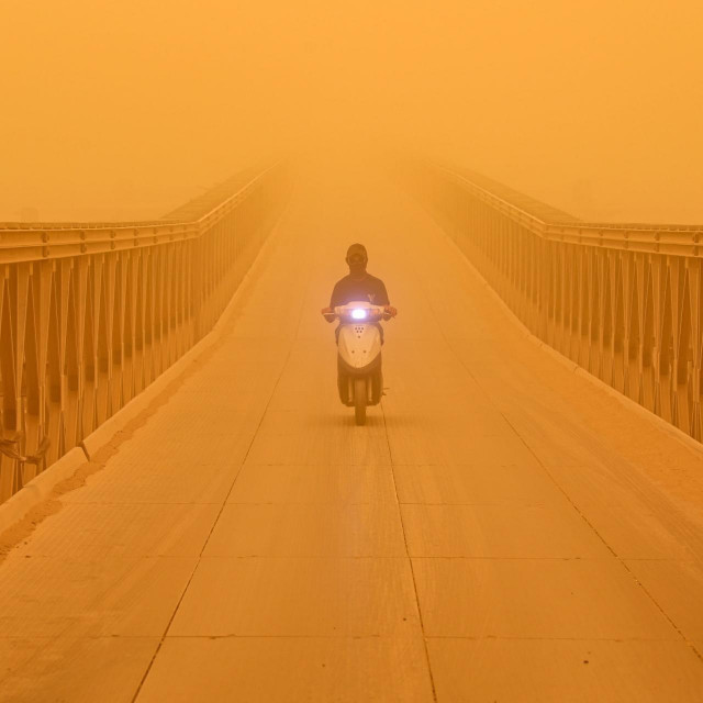 Pješčana oluja u Bagdadu