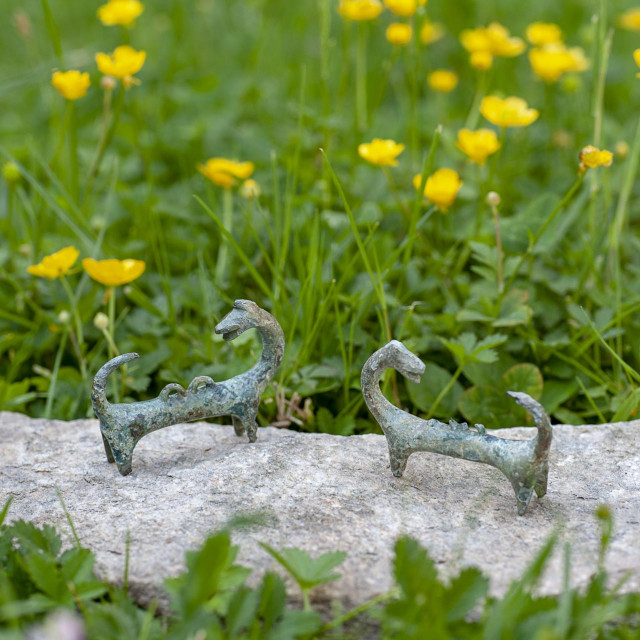 Figurice životinja (konj, pas?) iz Prozora, grob 3 i 5, 6.-4. st. pr. Kr. 