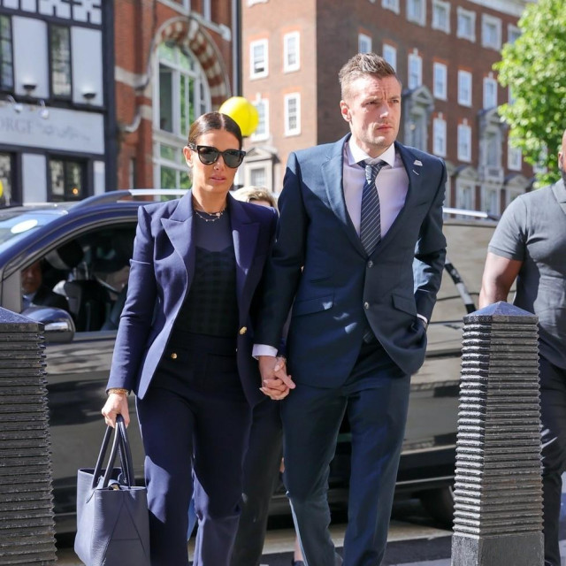 Rebekah Vardy sa suprugom Jamiejem