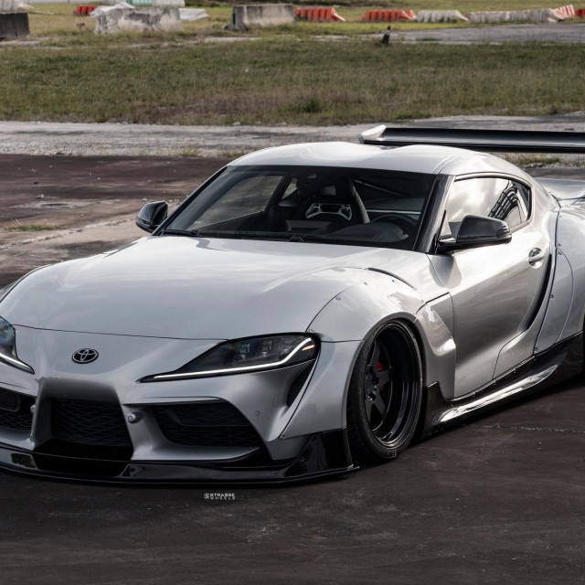 Rocket Bunny Supra wide-body