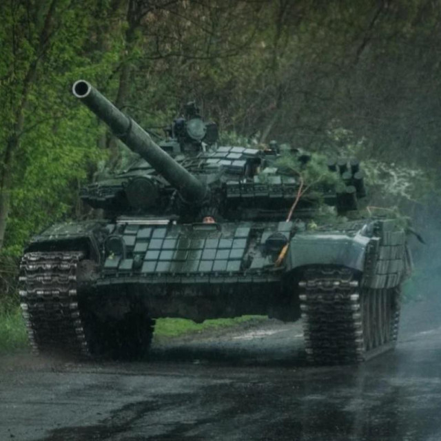 Ukrajinski tenk T-72