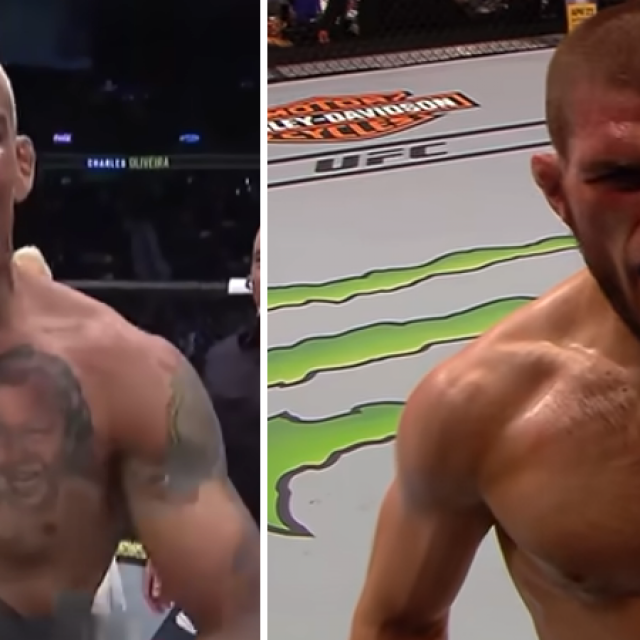 Charles Oliveira, Khabib Nurmagomedov