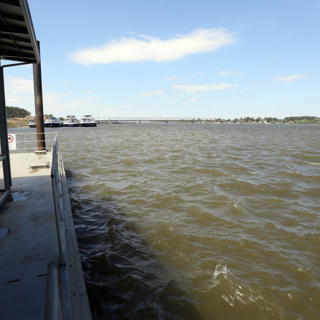 Mjesto na Dunavu kod Ade Huje gdje je nađeno tijelo