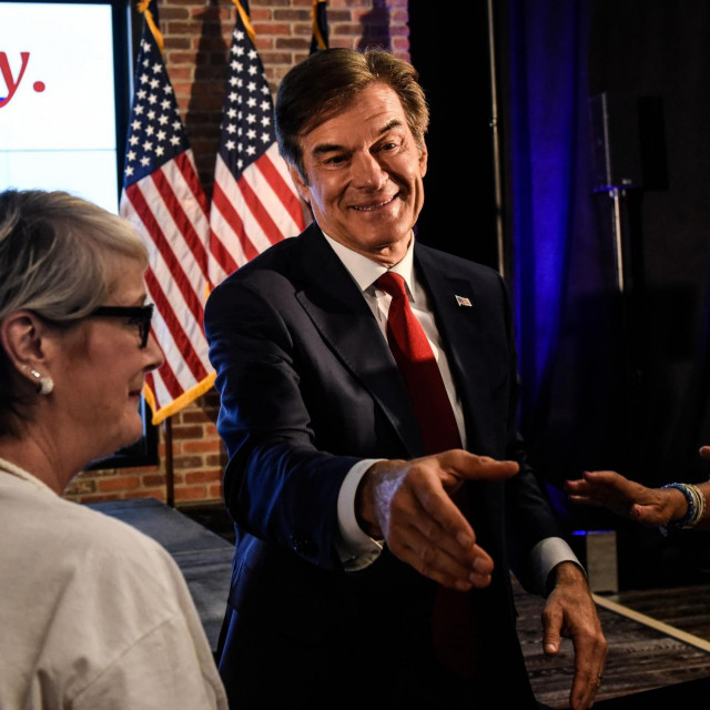 Mehmet Oz na skupu u Pennsylvaniji