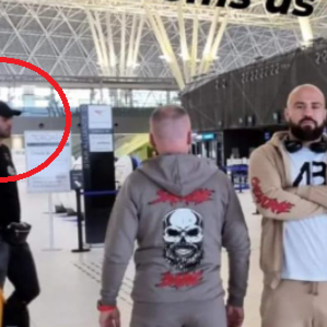 Alen Babić photobomb Filip Hrgović