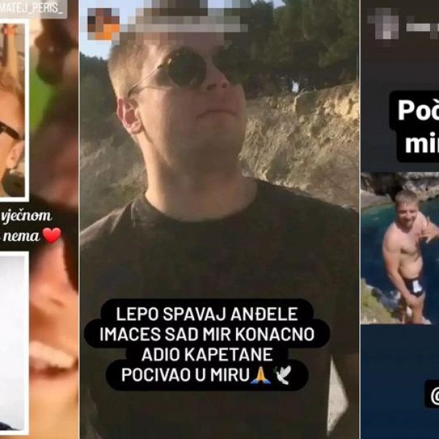 Građani se opraštaju od Mateja Periša