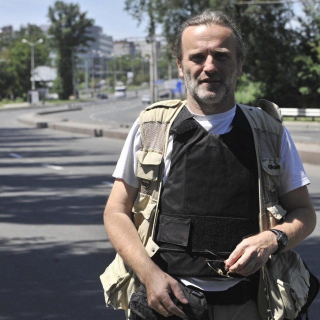 Srđan Vrančić u Donjecku 2014. godine