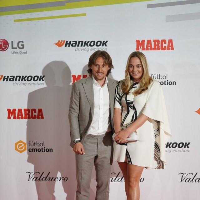 Luka Modrić i Vanja Modrić