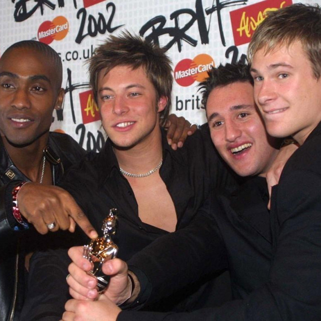 Britanski boy band 'Blue' - Simon Webb, Duncan James, Antony Costa i Lee Ryan