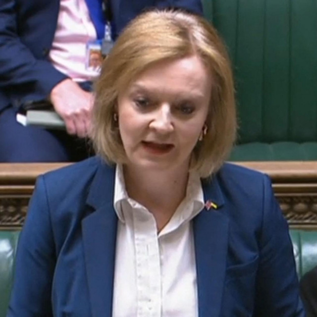 Britanska ministrica vanjskih poslova Liz Truss
