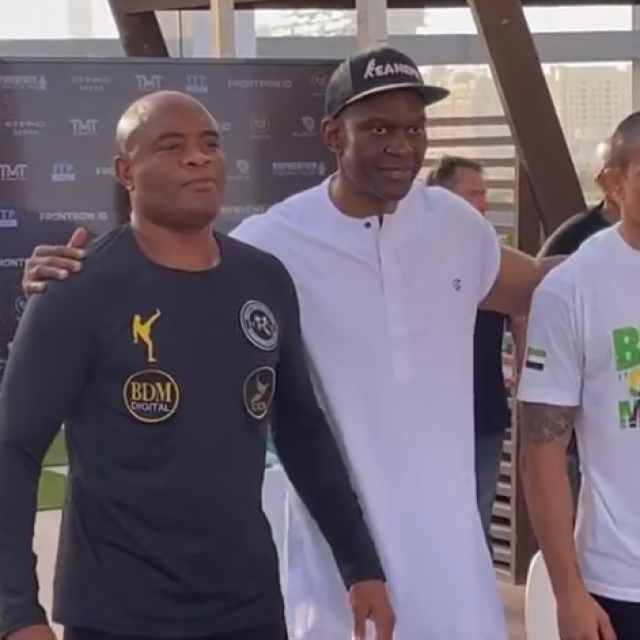 Anderson Silva i Bruno Machado