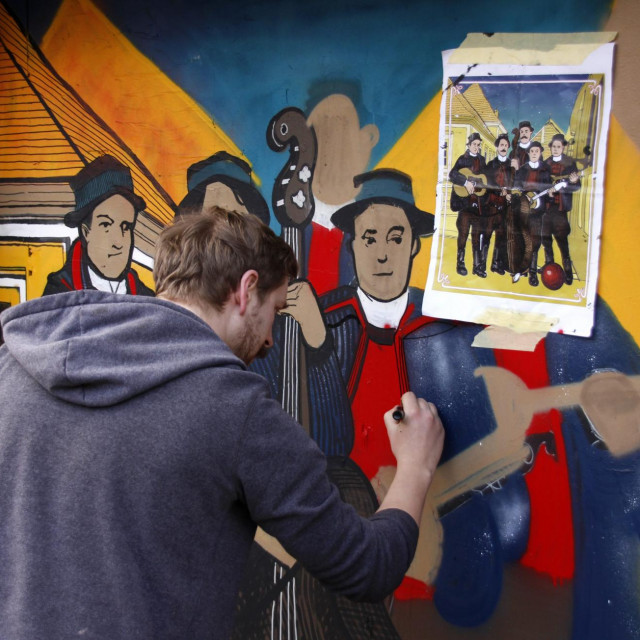 Mislav Lešić autor je uklonjenog murala