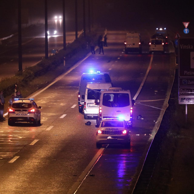 Mjesto sukoba policije i navijača kod odmorišta Desinec