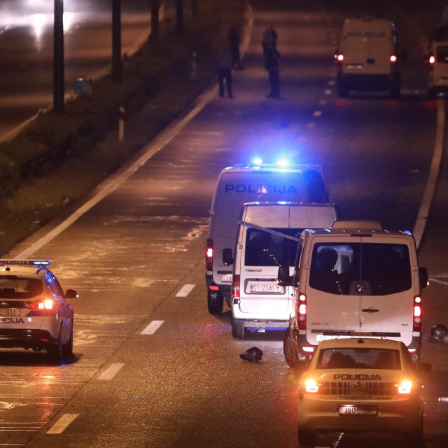 Mjesto sukoba policije i navijača kod odmorišta Desinec