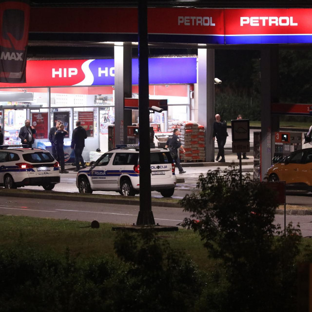 Mjesto sukoba policije i navijača kod odmorišta Desinec