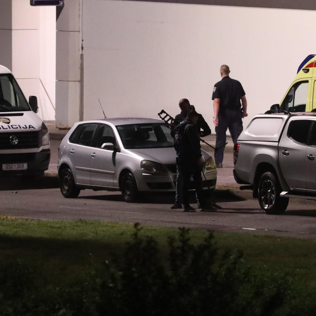 Mjesto sukoba policije i navijača kod odmorišta Desinec