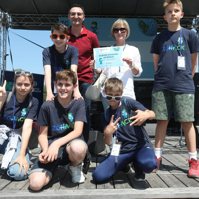 Pobjednici u kategoriji od 5. do 8. razreda su učenici iz OŠ Medvedgrad