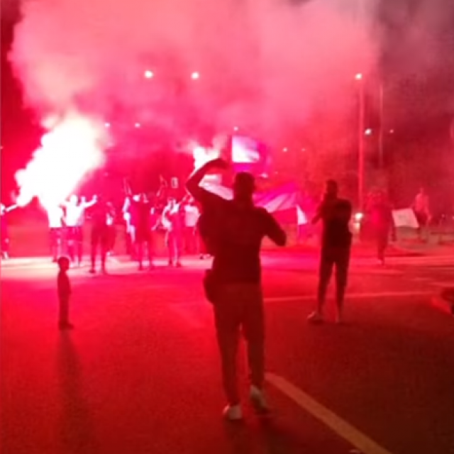 Doček Alena Babića u Zagrebu