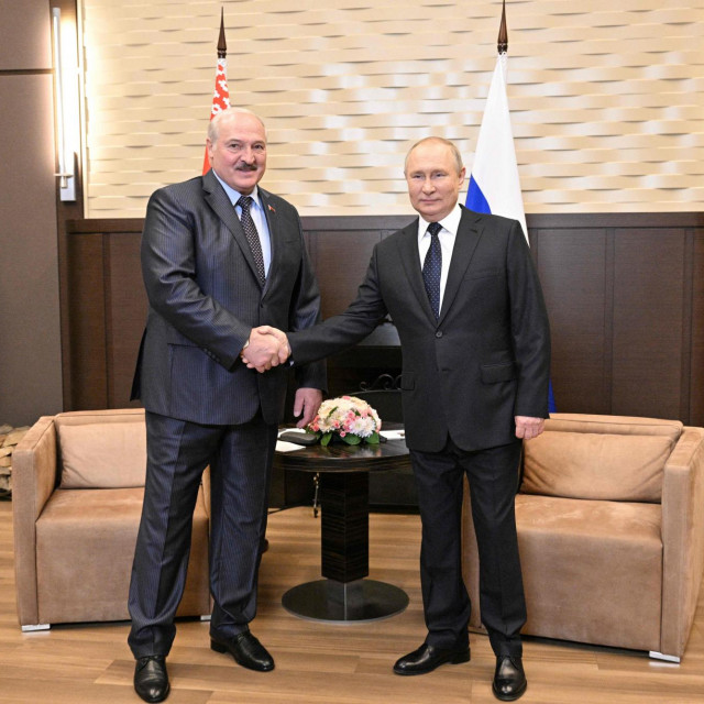 Aleksandar Lukašenko i Vladimir Putin