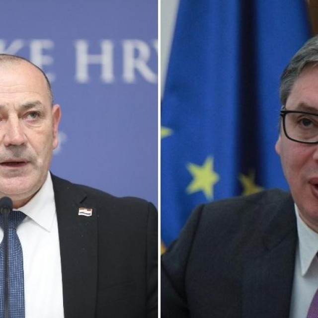 Tomo Medved i Aleksandar Vučić