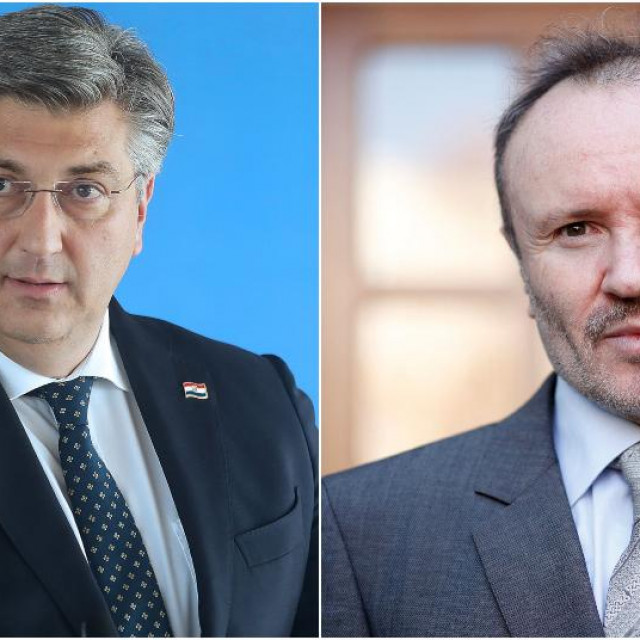 Andrej Plenković i Željko Lovrinčević
