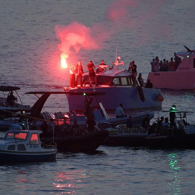 Splićani se opraštaju od pokojnog Mateja Periša