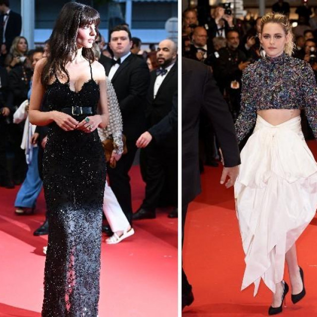 Emily Ratajkowski, Kristen Stewart i Sharon Stone