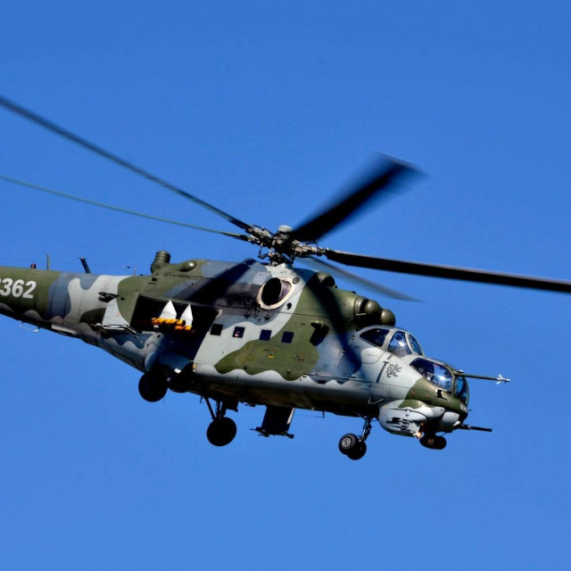 Češki jurišni helikopter Mil Mi-24V