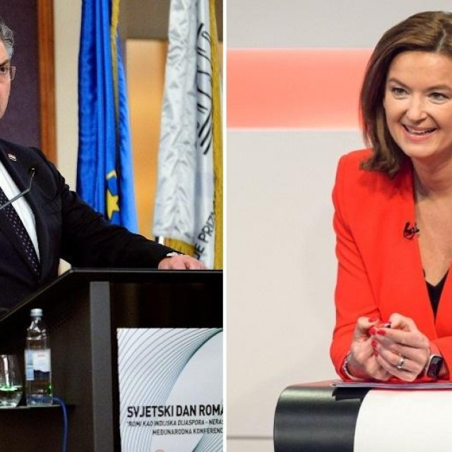 Andrej Plenković i Tanja Fajon