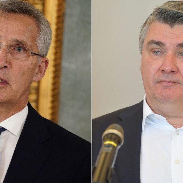 Jens Stoltenberg i Zoran Milanović