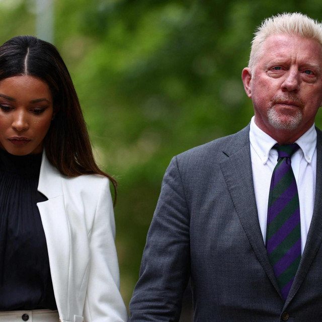 Boris Becker i njegova partnerica Lilian de Carvalho Monteiro