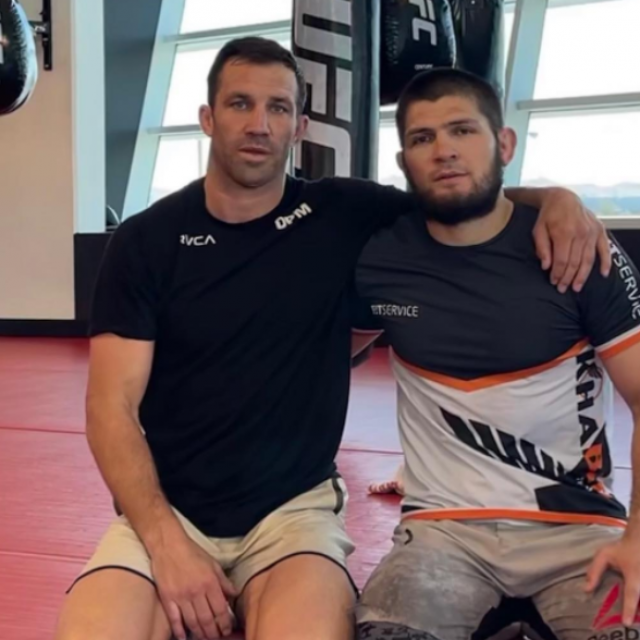 Luke Rockhold i Khabib Nurmagomedov