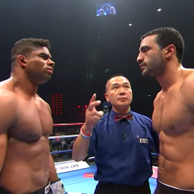 Alistair Overeem i Badr Hari