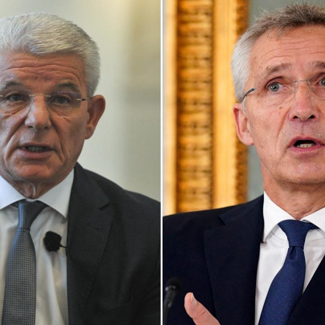 Šefik Džaferović i Jens Stoltenberg