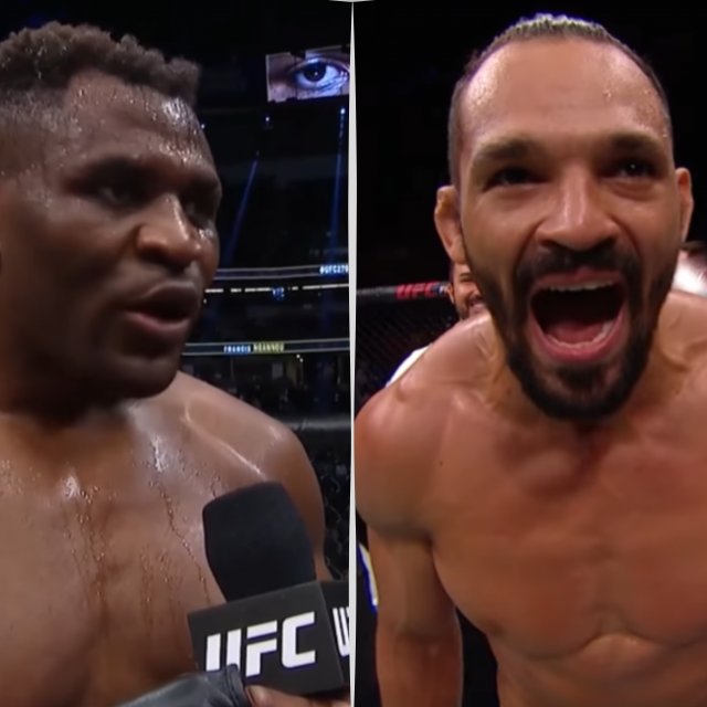 Francis Ngannou i Michel Pereira