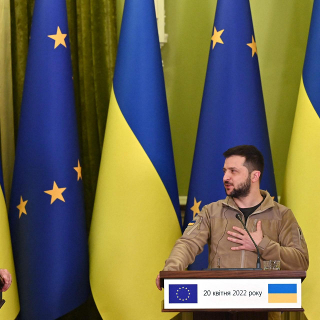 Charles Michel i Volodimir Zelenski