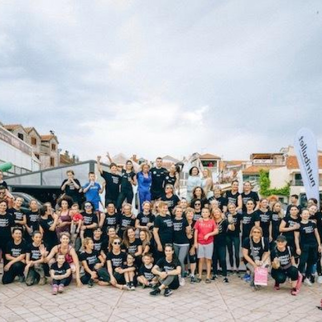 Sudionici trening projekta Aktivna Hrvatska u Vodicama