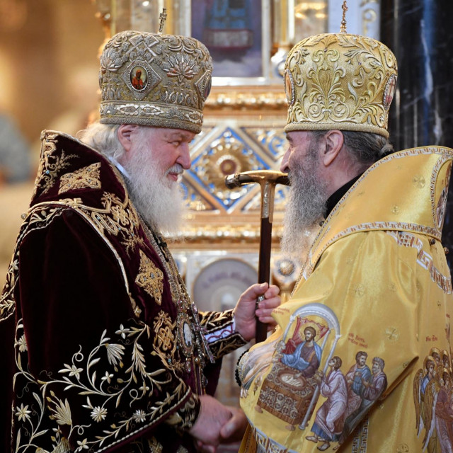Patrijarh Kiril i mitropolit Onufrij