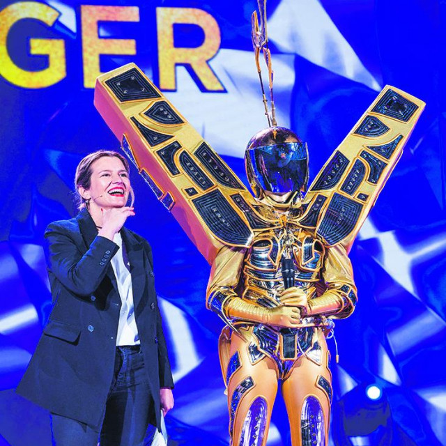 RTL-ov show Masked singer.
Na fotografiji: Voditeljica showa Antonija Blaće