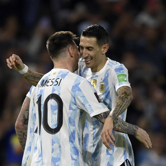 Lionel Messi i Angel Di Maria