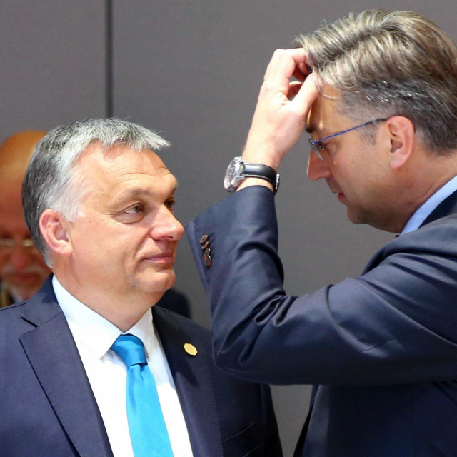 Viktor Orban i Andrej Plenković