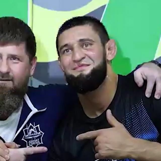 Ramzan Kadyrov i Khamzat Chimaev
