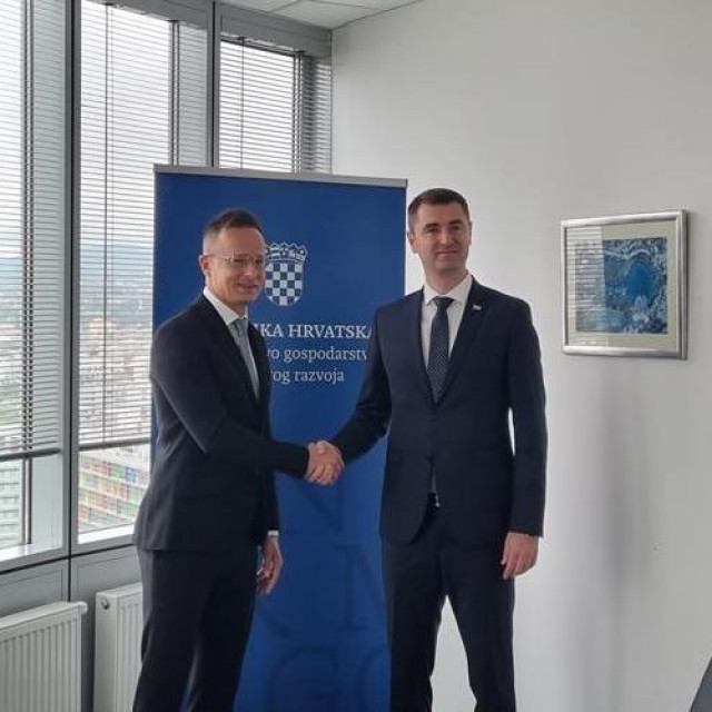 Péter Szijjártó i Davor Filipović