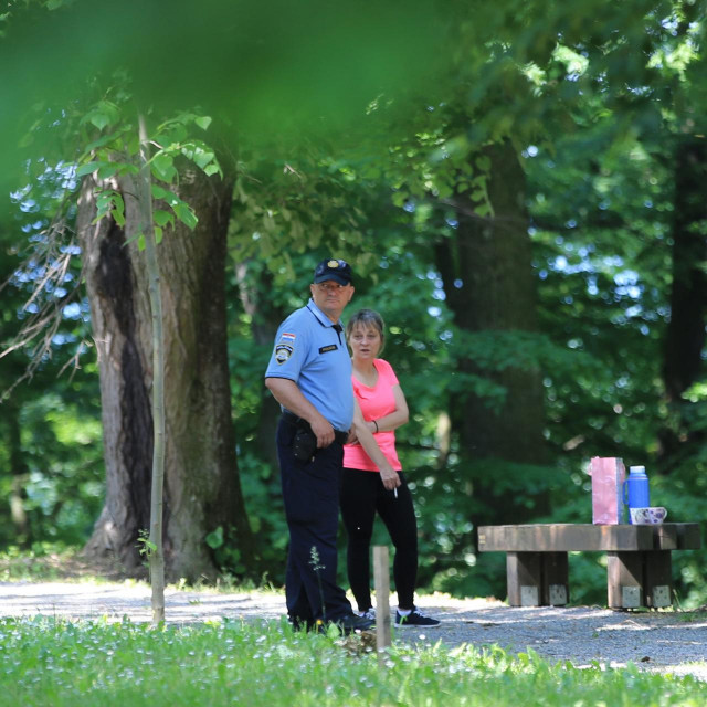 Policijski očevid mjesta gdje se odvila tragedija.
