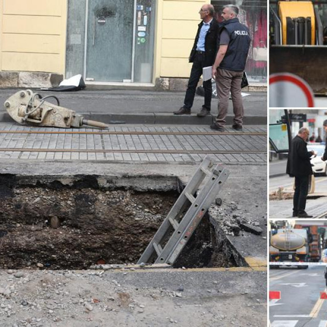 Mjesto požara u Frankopanskoj