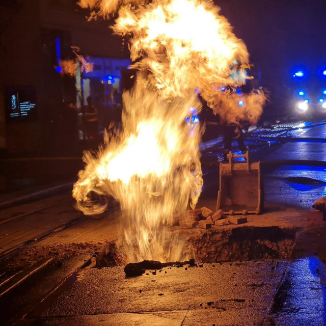 Požar u Frankopanskoj