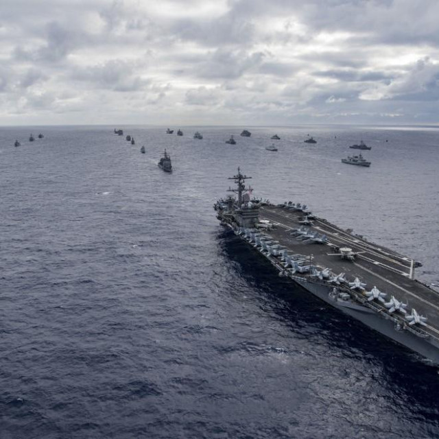 Vojne vježbe RIMPAC; ilustracija