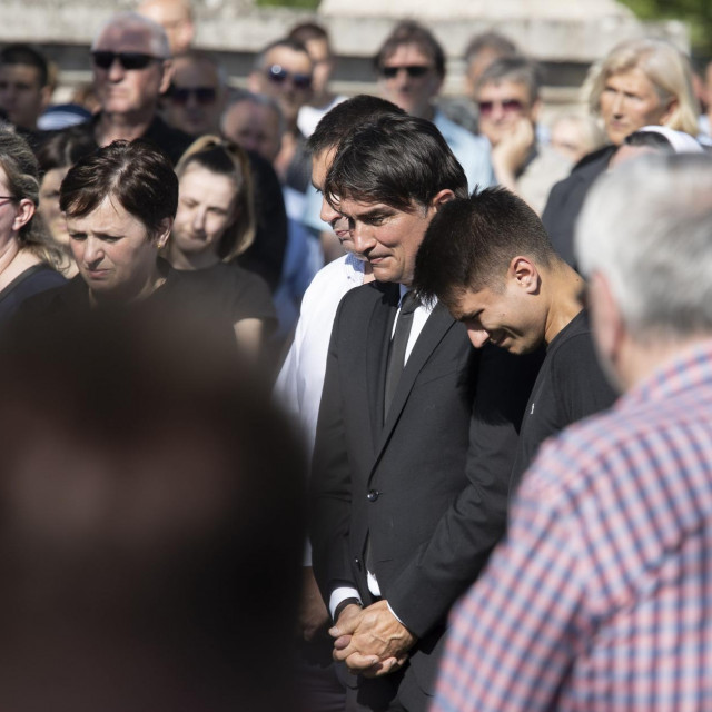 Posljednji ispraćaj oca Zlatka Dalića