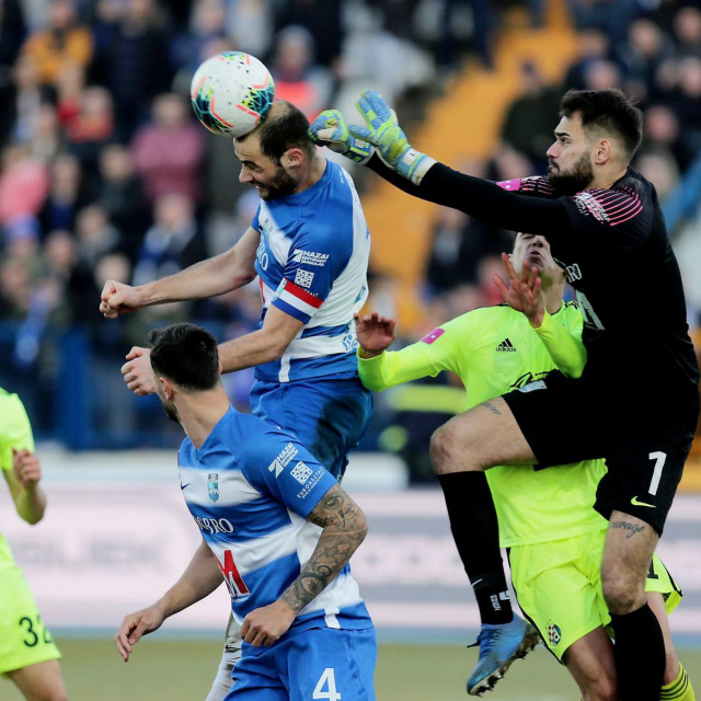 Mile Škorić i Ivica Ivušić na utakmici protiv Dinama