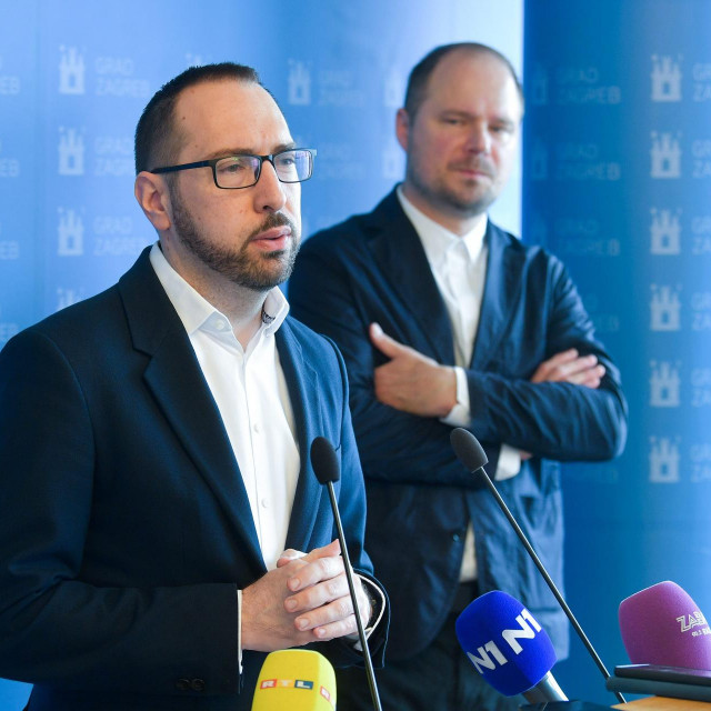 Tomislav Tomašević i Luka Korlaet